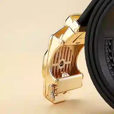 MILLIE'S Double Layer Leather Belt 3.4cm