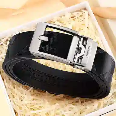 MILLIE'S Automatic Buckle Leather Belt