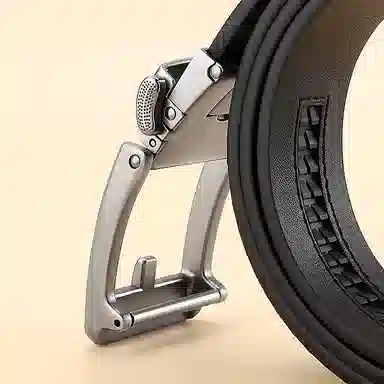 MILLIE'S Automatic Buckle Leather Belt