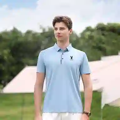 Playboy Polo Shirt Ice Silk