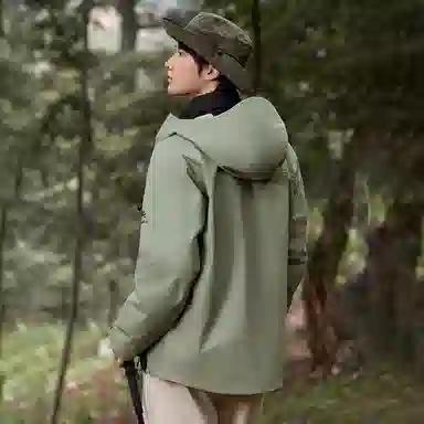 鸭鸭  冰壳系列 山系户外三合一四季软壳时尚百搭连帽运动夹克  防水防风透气耐磨防雨冲锋衣 男女同款