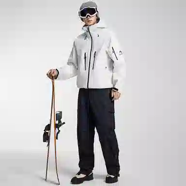 鸭鸭  冰壳系列 山系户外三合一四季软壳时尚百搭连帽运动夹克  防水防风透气耐磨防雨冲锋衣 男女同款