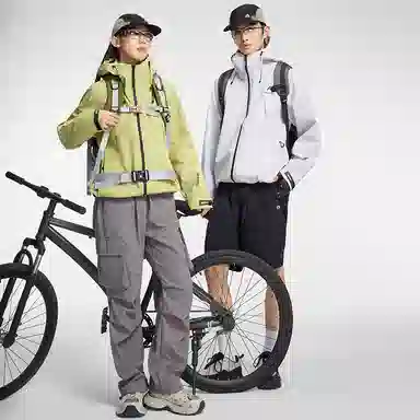 鸭鸭  冰壳系列 纯色户外三合一四季外套时尚百搭连帽夹克  防水防风透气耐磨保暖防雨冲锋衣 男女同款