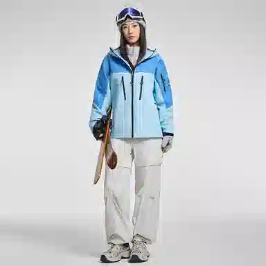 鸭鸭  冰壳系列 山系户外三合一四季软壳时尚百搭连帽运动夹克  防水防风透气耐磨防雨冲锋衣 男女同款