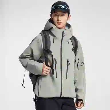 鸭鸭  冰壳系列 山系户外三合一四季软壳时尚百搭连帽运动夹克  防水防风透气耐磨防雨冲锋衣 男女同款