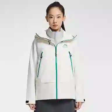 鸭鸭  冰壳系列 山系户外工装三合一四季外套时尚百搭宽松休闲连帽  耐磨透气防水防风防雨冲锋衣 男女同款