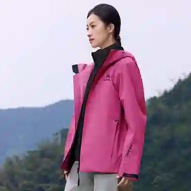 鸭鸭  冰壳系列 纯色户外三合一四季外套时尚百搭连帽夹克  防水防风透气耐磨保暖防雨冲锋衣 男女同款