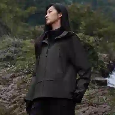 鸭鸭  冰壳系列 山系户外工装三合一四季外套时尚百搭宽松休闲连帽  耐磨透气防水防风防雨冲锋衣 男女同款