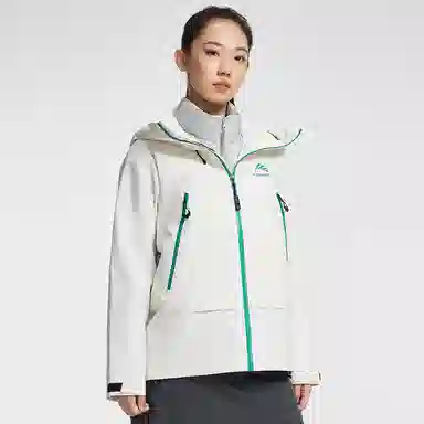 鸭鸭  冰壳系列 山系户外工装三合一四季外套时尚百搭宽松休闲连帽  耐磨透气防水防风防雨冲锋衣 男女同款