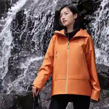 鸭鸭  冰壳系列 山系户外工装三合一四季外套时尚百搭宽松休闲连帽  耐磨透气防水防风防雨冲锋衣 男女同款