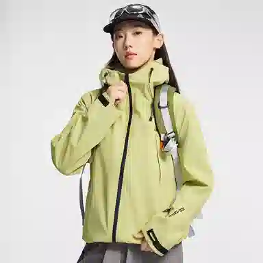 鸭鸭  冰壳系列 纯色户外三合一四季外套时尚百搭连帽夹克  防水防风透气耐磨保暖防雨冲锋衣 男女同款