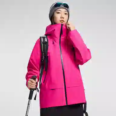 鸭鸭  冰壳系列 山系户外工装三合一四季外套时尚百搭宽松休闲连帽  耐磨透气防水防风防雨冲锋衣 男女同款