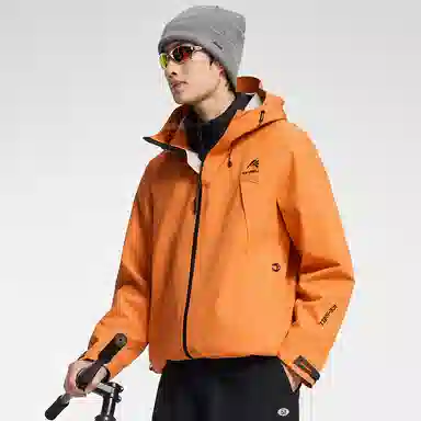 鸭鸭  冰壳系列 纯色户外三合一四季外套时尚百搭连帽夹克  防水防风透气耐磨保暖防雨冲锋衣 男女同款