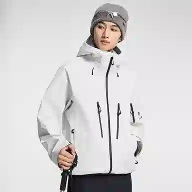 鸭鸭  冰壳系列 山系户外三合一四季软壳时尚百搭连帽运动夹克  防水防风透气耐磨防雨冲锋衣 男女同款