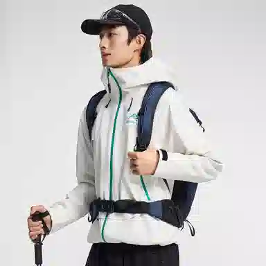 鸭鸭  冰壳系列 山系户外工装三合一四季外套时尚百搭宽松休闲连帽  耐磨透气防水防风防雨冲锋衣 男女同款