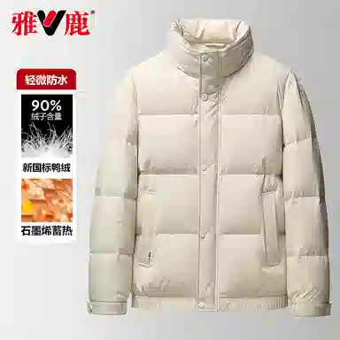 雅鹿 休闲时尚立领羽绒服 男款