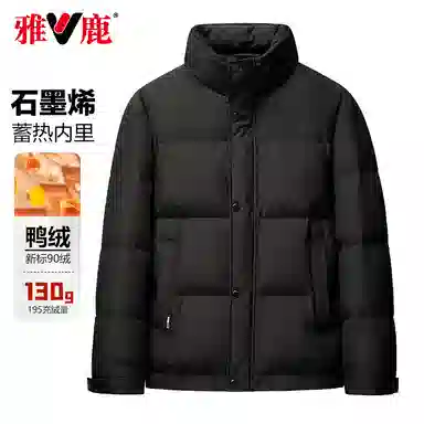 雅鹿 休闲时尚立领羽绒服 男款