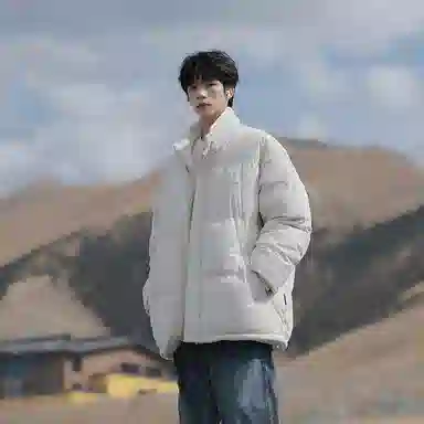 MEONBEON Reversible Embroidered Sherpa Jacket