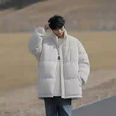 MEONBEON Reversible Embroidered Sherpa Jacket