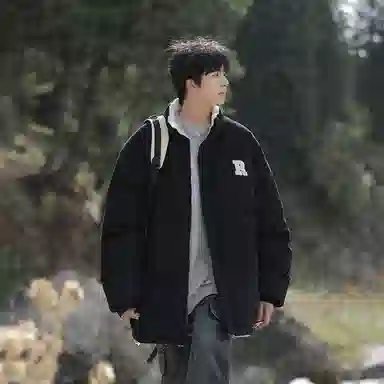 MEONBEON Reversible Embroidered Sherpa Jacket