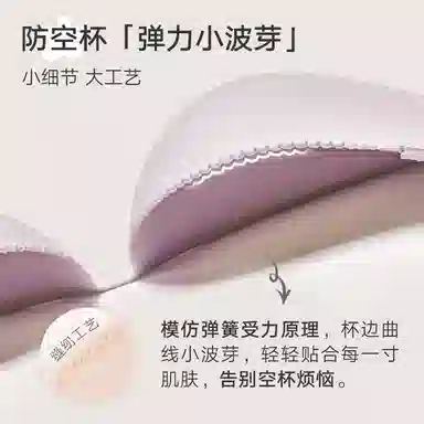 曼妮芬 舒适无钢圈性感蕾丝小胸聚拢胸罩文胸 女款