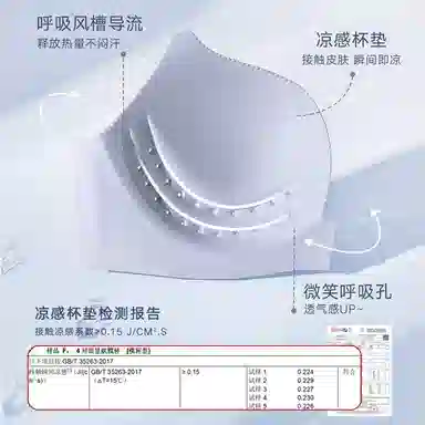 曼妮芬 透气凉感舒适无钢圈镂空文胸 女款