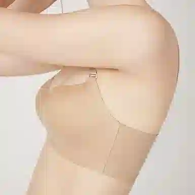 曼妮芬 纯色光面简约小胸聚拢收副乳文胸 女款