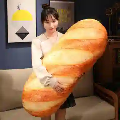 涩购 仿真大面包 柔软舒适 玩偶周边