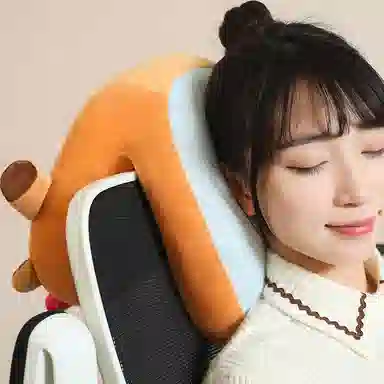 涩购 柔软卡通豚鼠布偶 陪伴治愈 玩偶周边