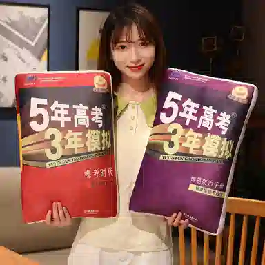 涩购 书本布娃娃 五年单身三年当狗创意柔软 玩偶周边