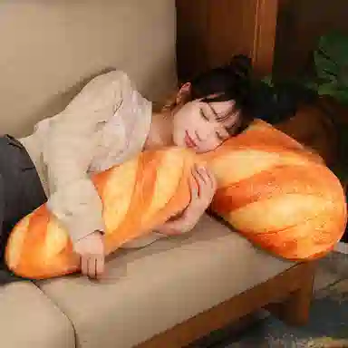 涩购 仿真大面包 柔软舒适 玩偶周边