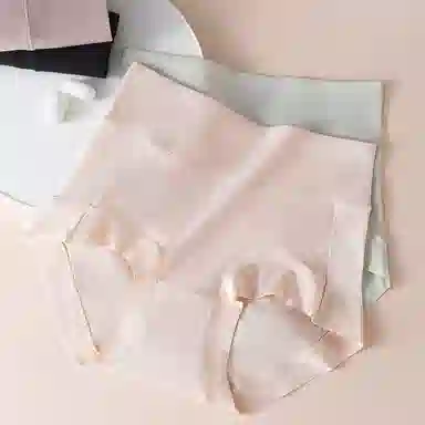 俞兆林 莫代尔无痕收腹大码纯棉蚕丝不夹臀高腰透气裸感吸汗耐穿内裤 女款