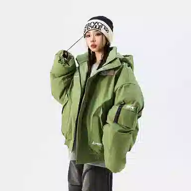 Kawasaki Retro Pilot Hooded Jacket