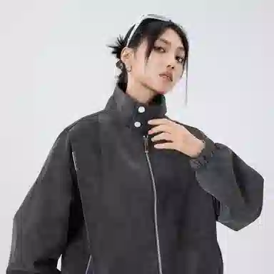 Kawasaki Vintage Tie-Dye PU Jacket