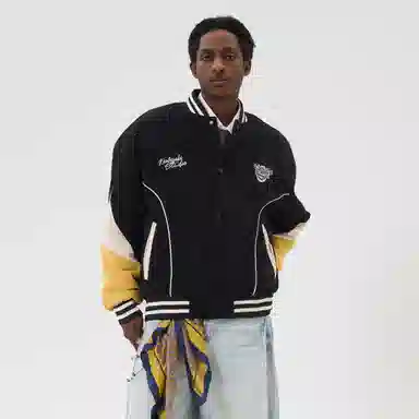 Kawasaki 90 Down Series Retro Baseball Jacket