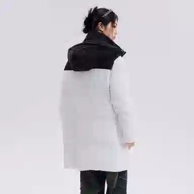 Kawasaki Retro Logo Hooded Down Jacket