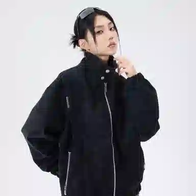 Kawasaki Vintage Tie-Dye PU Jacket