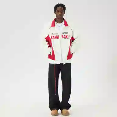 Kawasaki Retro Logo Zip Jacket