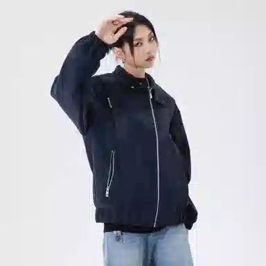 Kawasaki Vintage Tie-Dye PU Jacket