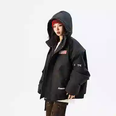 Kawasaki Retro Pilot Hooded Jacket