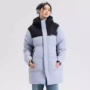 Kawasaki Retro Logo Hooded Down Jacket