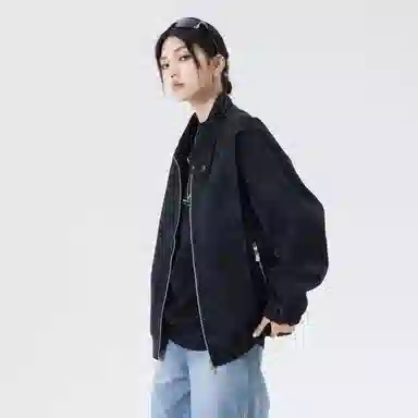 Kawasaki Vintage Tie-Dye PU Jacket