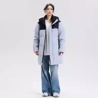 Kawasaki Retro Logo Hooded Down Jacket