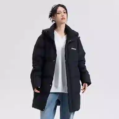 Kawasaki Retro Logo Hooded Down Jacket