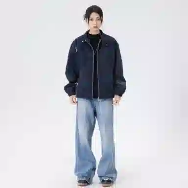 Kawasaki Vintage Tie-Dye PU Jacket