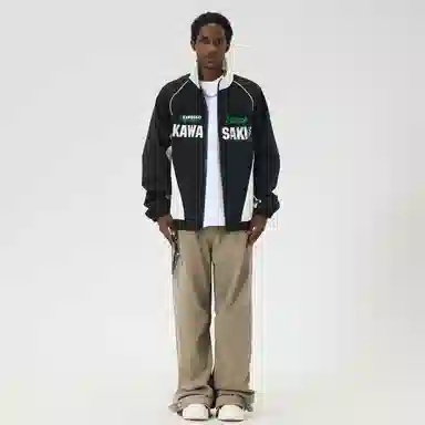 Kawasaki Retro Logo Zip Jacket