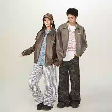 Kawasaki PU Leather Jacket