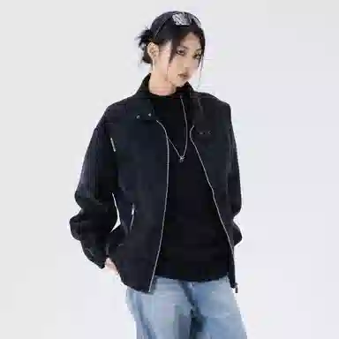 Kawasaki Vintage Tie-Dye PU Jacket