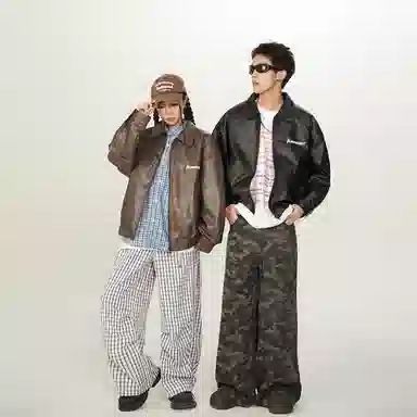 Kawasaki PU Leather Jacket