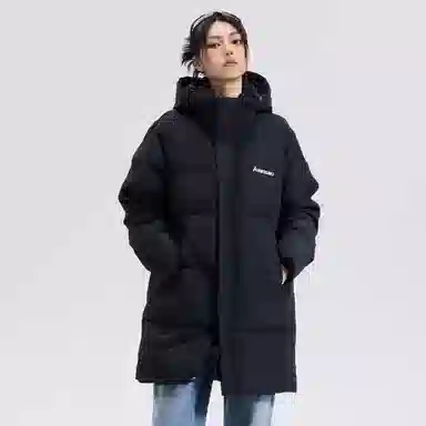 Kawasaki Retro Logo Hooded Down Jacket